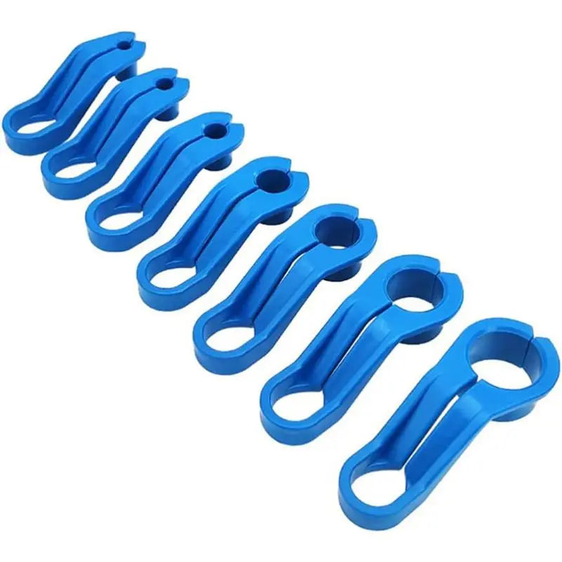 7Pcs Ensemble d’outils de déconnexion de ligne d’alimentation AC pour transmission car, ligne d’huile de refroidissement, déconnexion rapide, outils de retrait de ligne d’alimentation