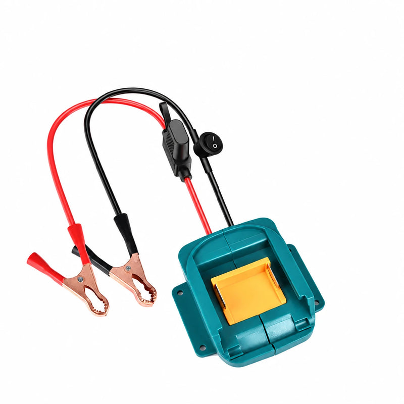 Batteriadapter med klämmor för Makita 18 V-batteripack