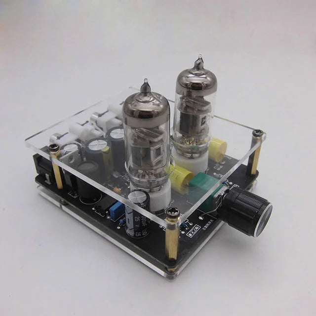 Modul elektrónkového audio predzosilňovača 6K4/6A2