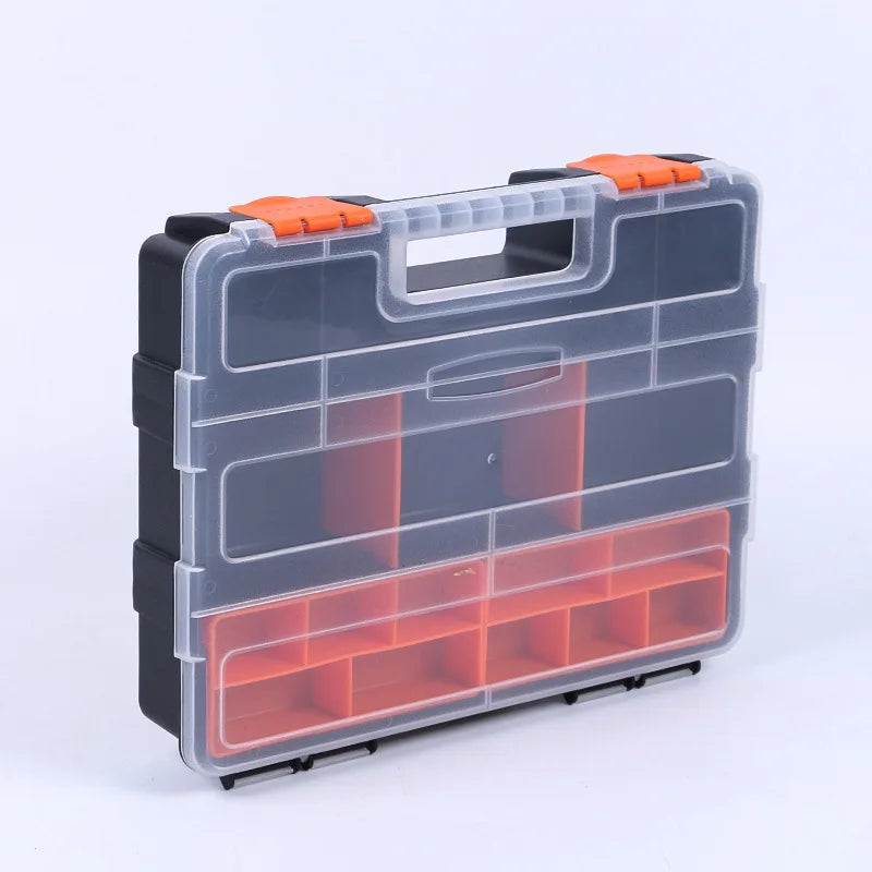 Sortierbox für Kleinteile mit herausnehmbaren Trennwänden