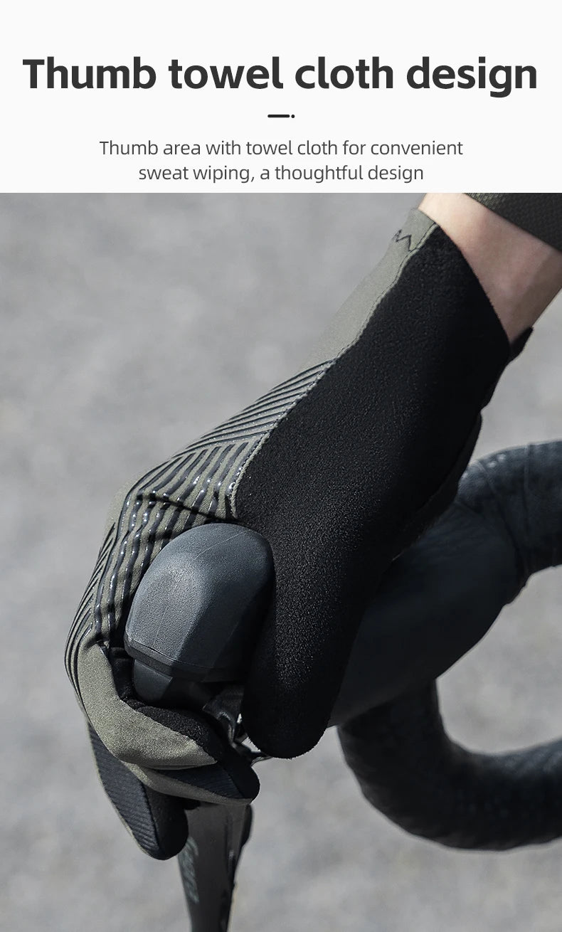 Breathable Cycling Gloves with Touchscreen Grip for Road & MTB