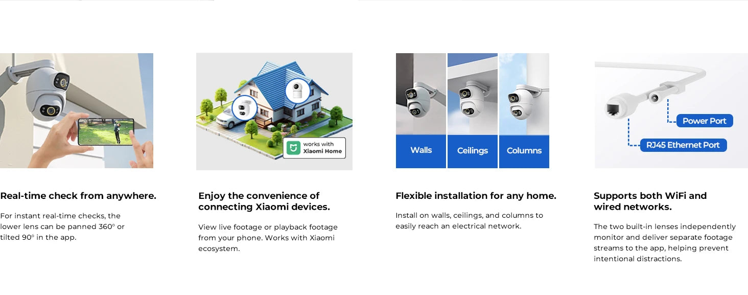 IMILAB EC6 Dual 10MP Outdoor WiFi Security Camera
