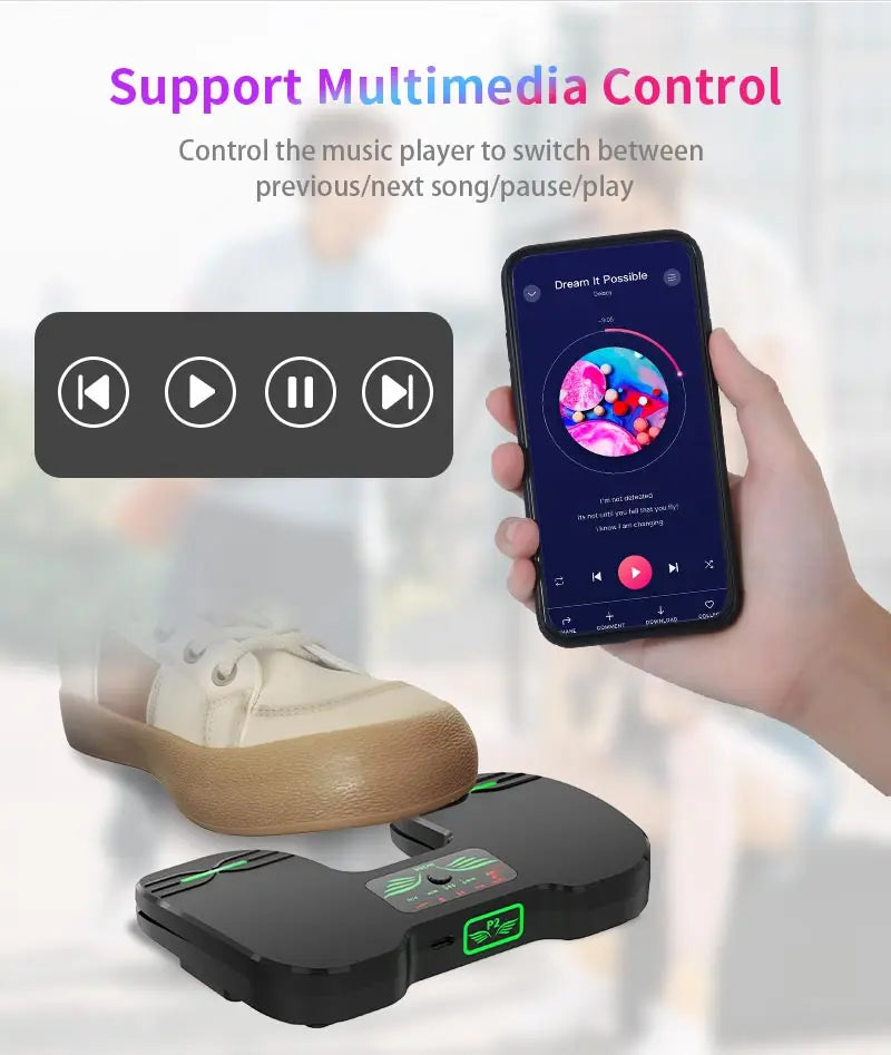 Pedală Bluetooth pentru întoarcerea paginii