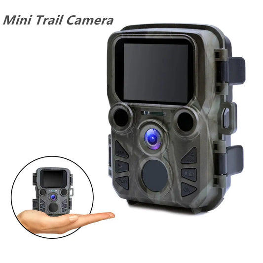 Mini Trail Game Camera Night Vision 1080P 12MP Waterproof Hunting Camera Outdoor Wild photo traps with IR LEDS Range Up To 65ft Spy-shop.com