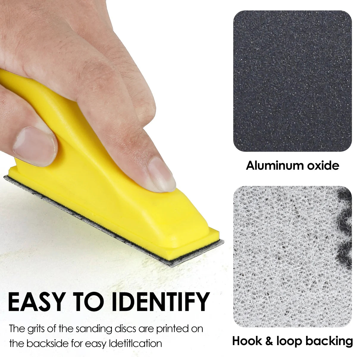 Mini Detail Sander with 70 Abrasive Sheets