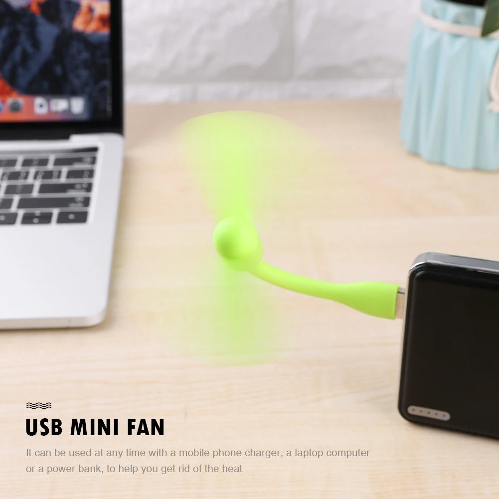 Gibljivi mini ventilator USB