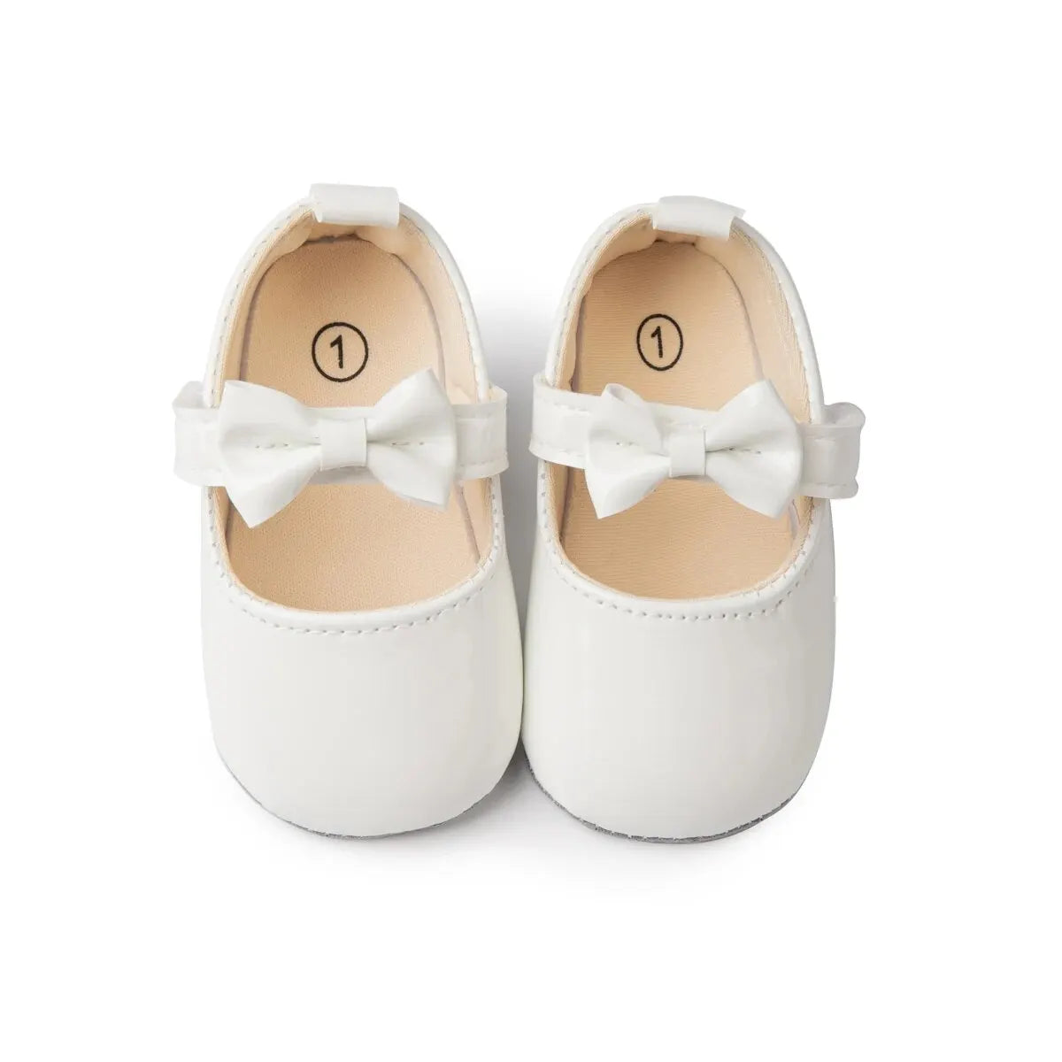 Baby Girl Dress Shoes with Bowknot Soft Sole Princess Style
