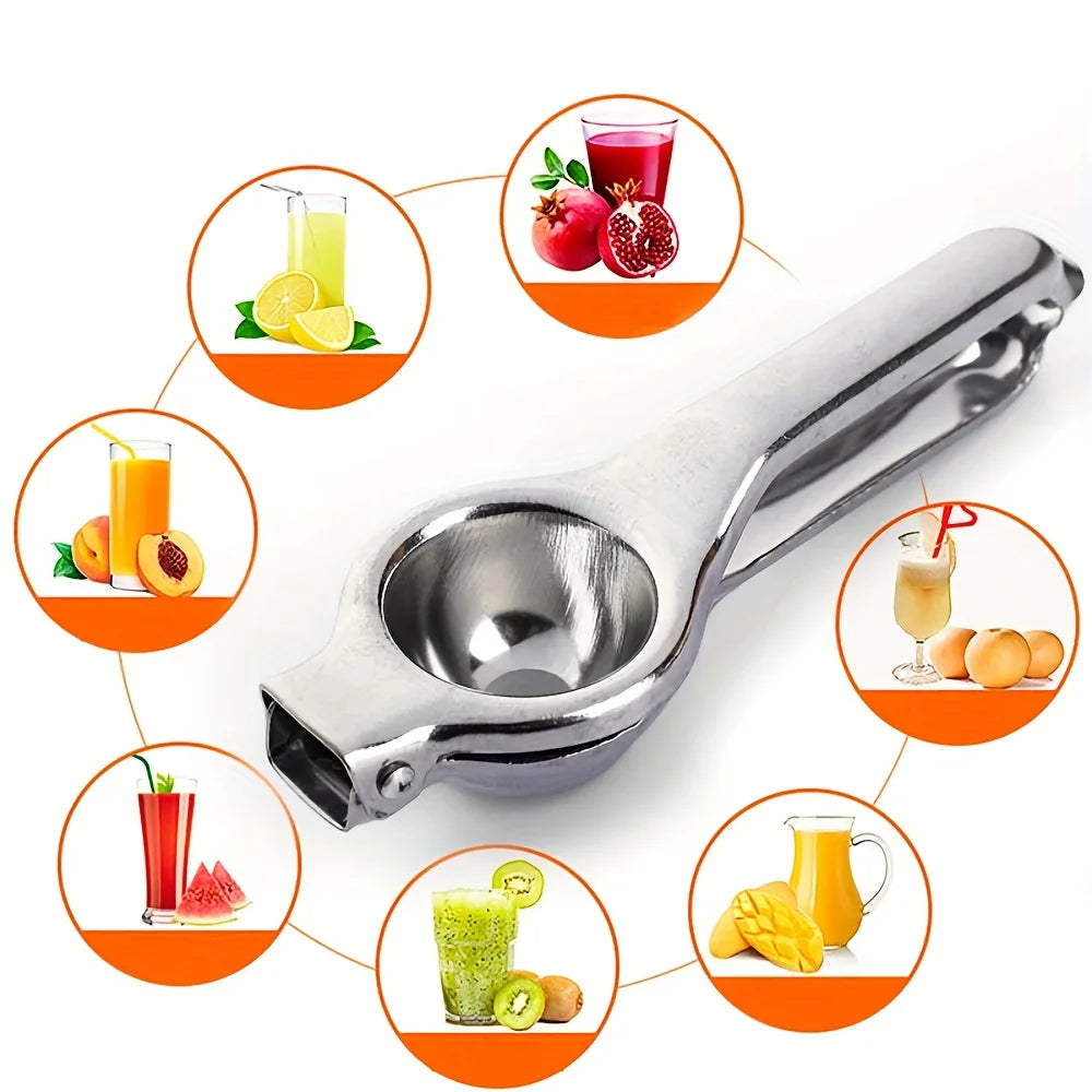 Presse-citron manuel en acier inoxydable