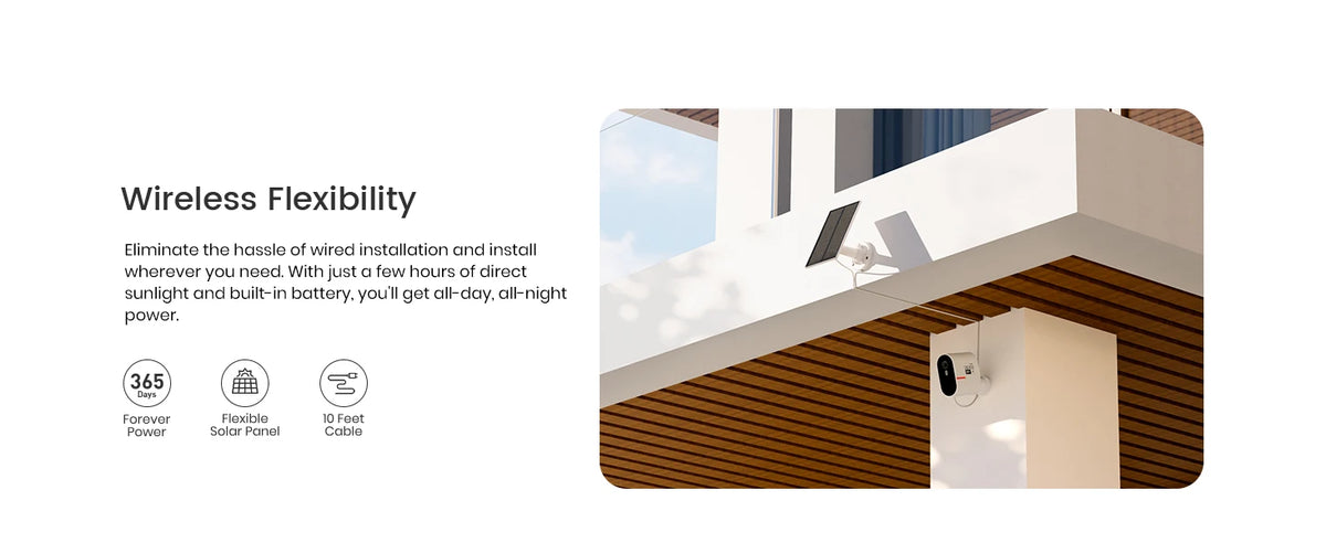 Dekco 5MP Wireless Solar Camera System 2 Cam Kit Outdoor WiFi Solar Security Camera Set Color Night Vision 2-Way Talk