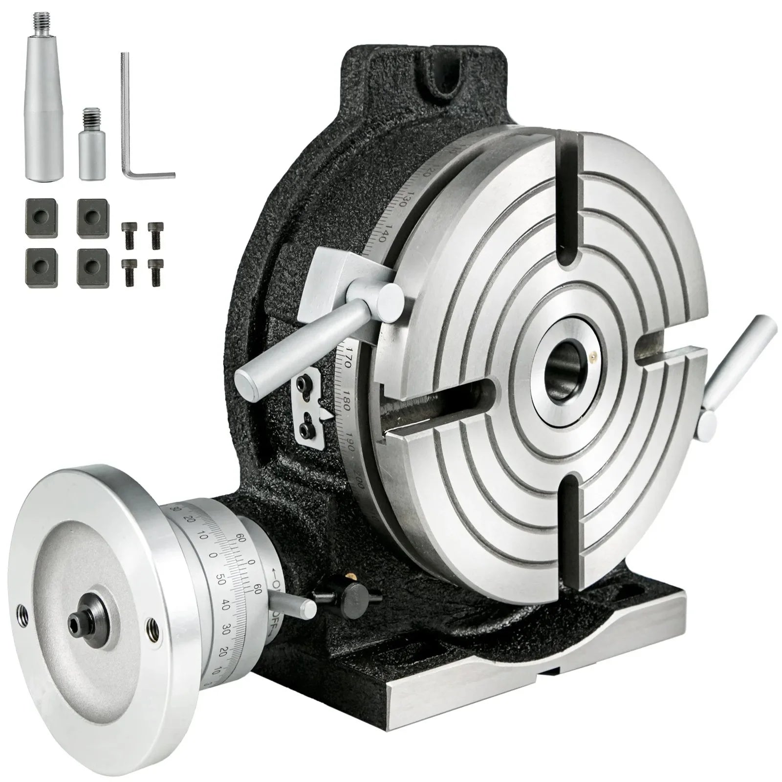 8" / 200mm Rotary Table HV8 Horizontal Vertical Milling Table MT3