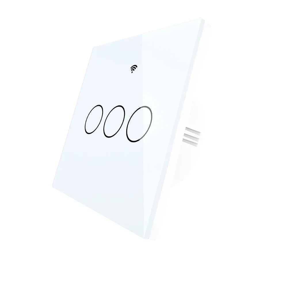 NEW Upgraded WiFi Smart RF433 Touch Switch 2/3 Way Smart Life/Tuya App Control,Alexa Google Home Voice Control 1/2/3 Gang