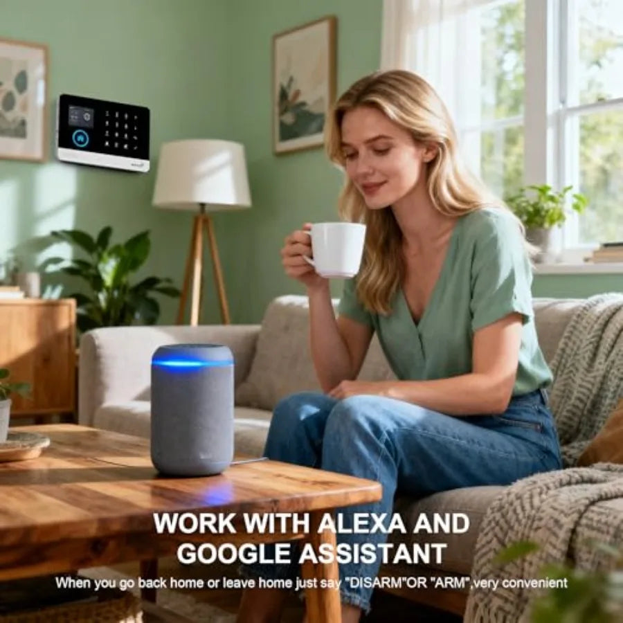 Wireless Alarm System for Home and Apartment Security