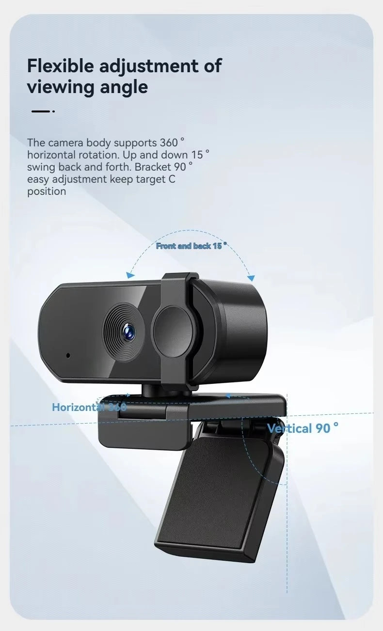 USB Webcam - 1080p, 2K or 4K Options