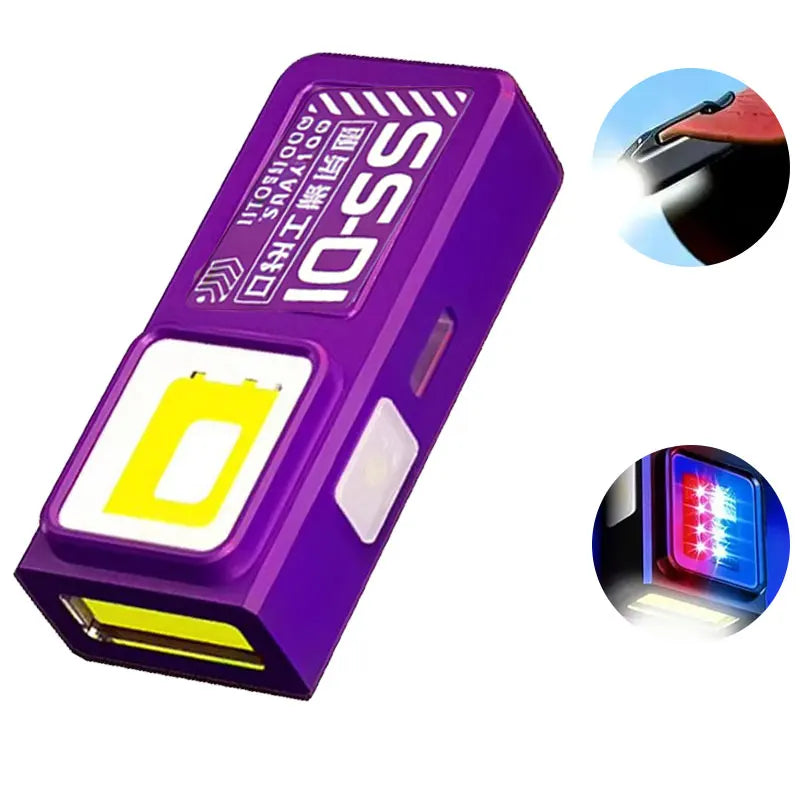 Mini Rechargeable Clip Light with Magnet