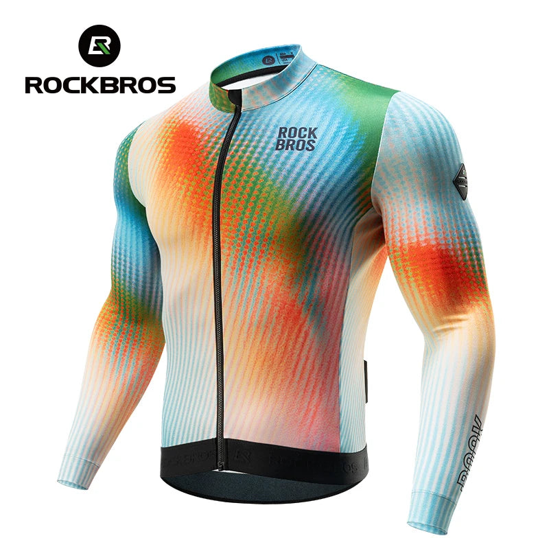 Long Sleeve Thermal Cycling Jersey for Cold Weather