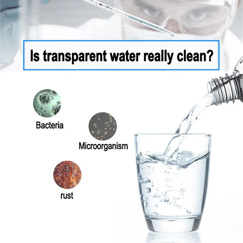 Testeur d'eau numérique TDS portatif Stylo de test d'eau Analyseur de qualité de l'eau Vérification de la pureté de l'eau Mesure 0-9999 PPM