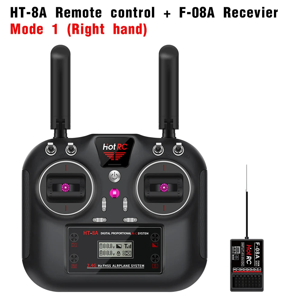 HT-8A / HT-10A 2.4GHz RC radijski sustav - opcije