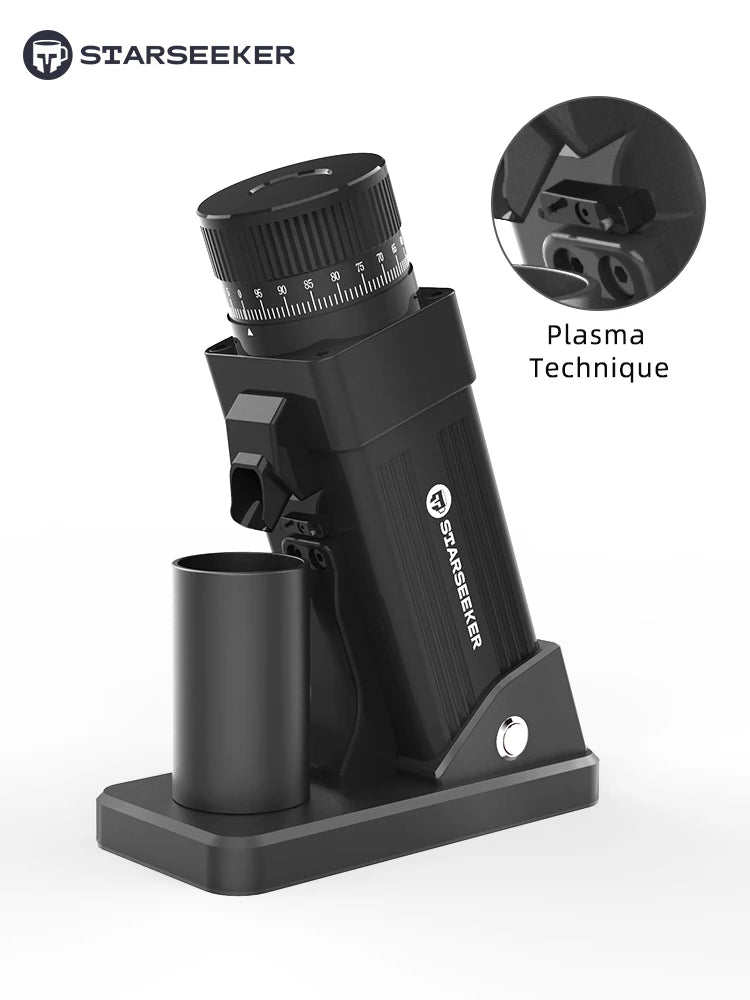 STARSEEKER E55Pro Ηλεκτρικός Μύλος Καφέ 55MM Τιτανίου Κόφτης