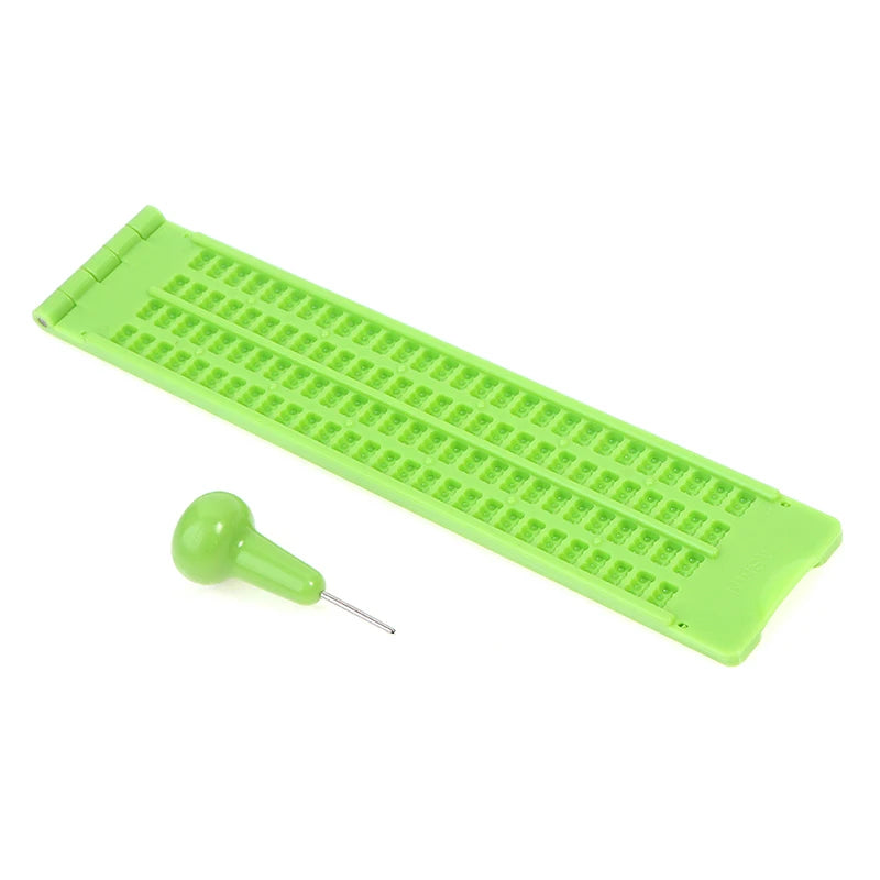 4-Line Braille Slate & Stylus Set