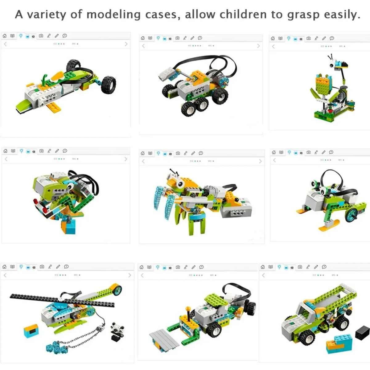 Kit de construction d’un robot programmable pour les projets WeDo 2.0