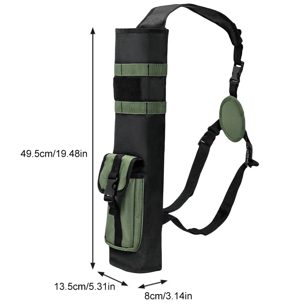 Adjustable Archery Quiver with Carrying Strap