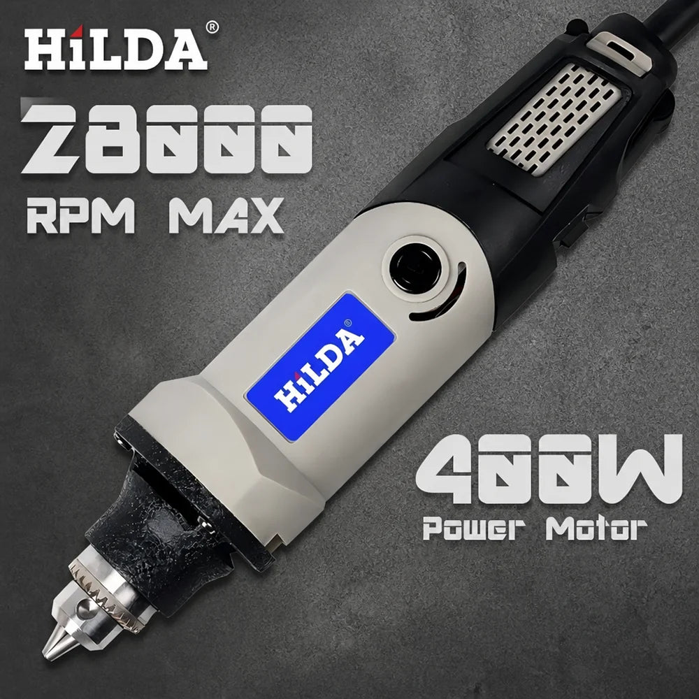 400W Rotary Tool with 6-Speed Variable Control