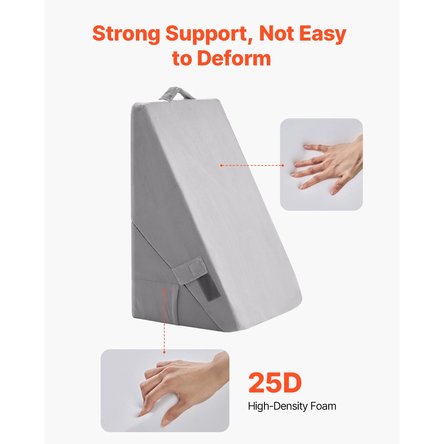 Bed Wedge Pillow for Acid Reflux, Snoring & Post-Surgery Support