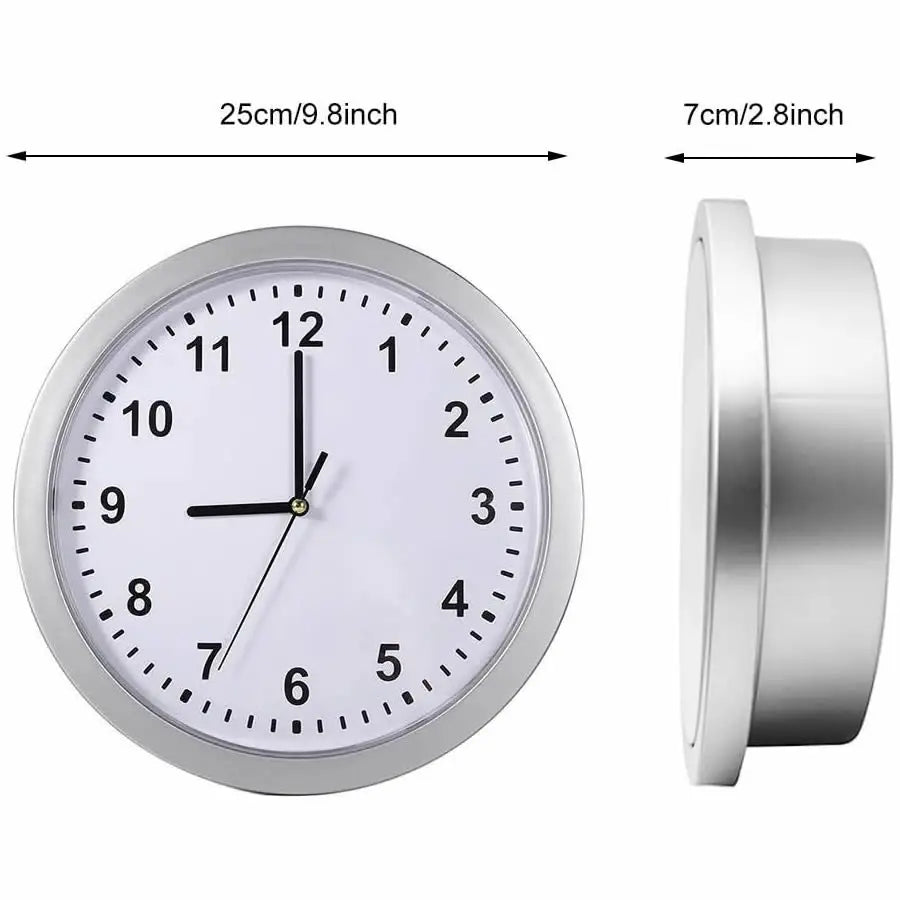 Horloge murale cachée avec coffre-fort et rangement secret pour argent liquide et objets de valeur