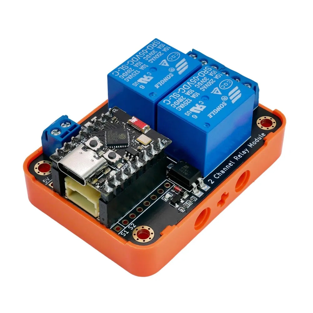 Two-Channel Opto-Isolated Relay Board