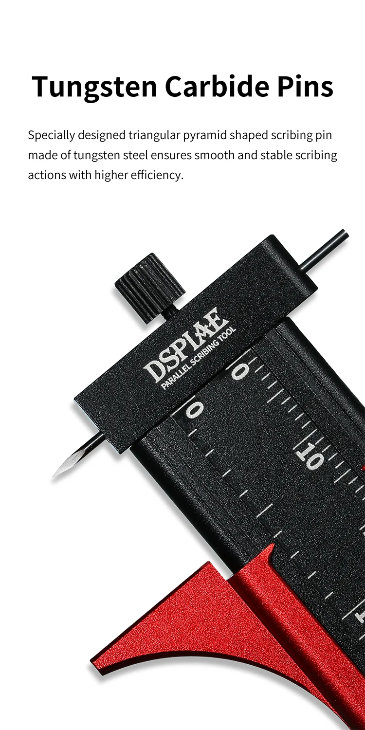 AT-PST Parallelle graveringliniaal voor modelbouw