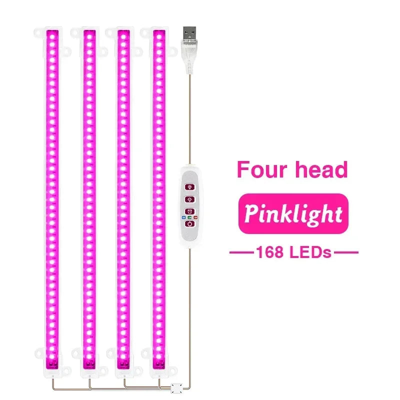 30 cm USB LED Plant Light Bars, 1–4 Bar Options