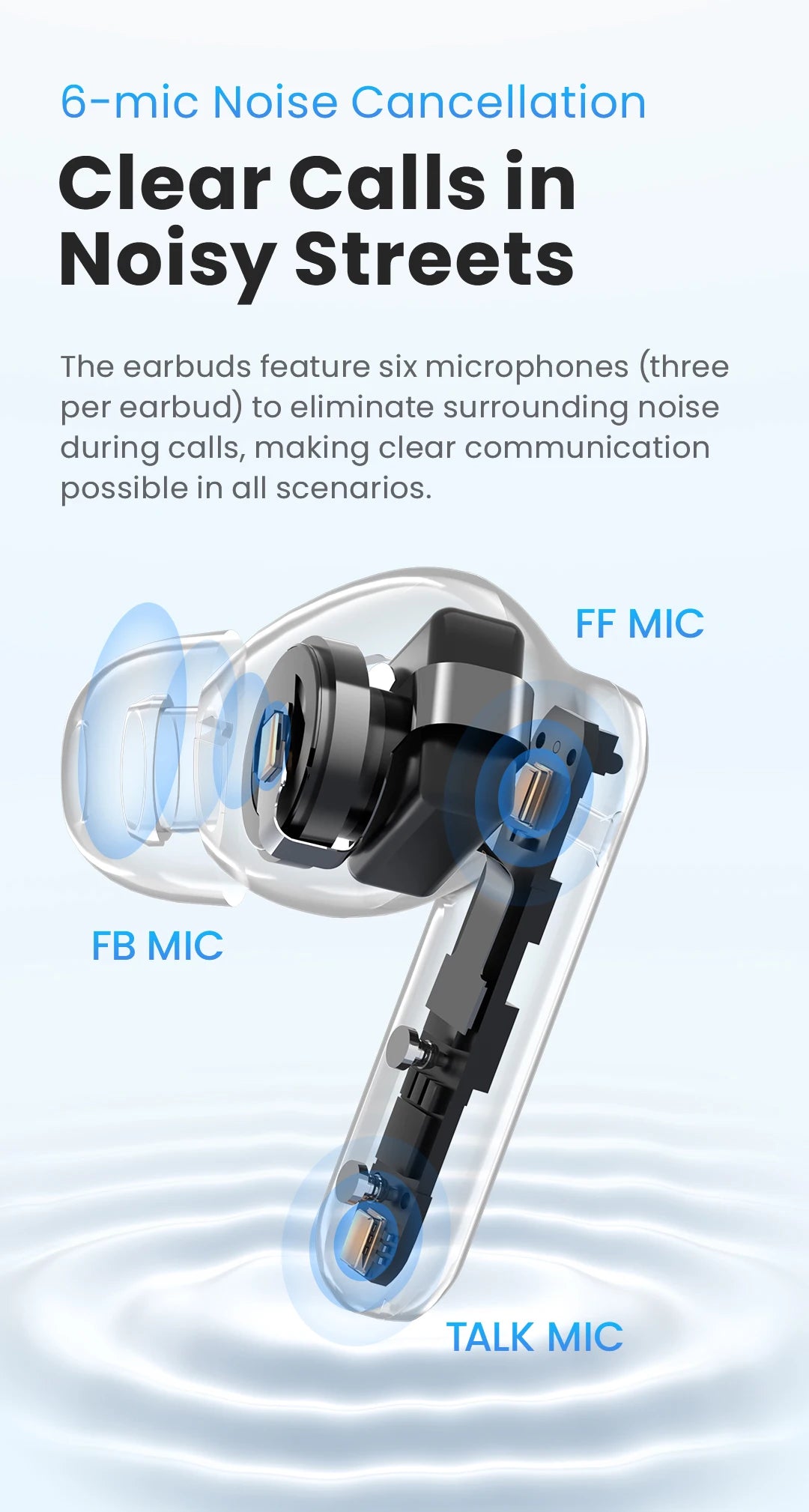 HAYLOU Mori Pro Bluetooth 5.4 Earbuds with ANC