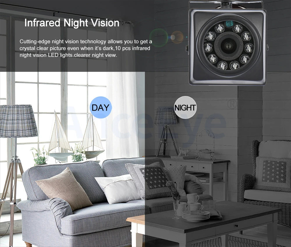 Mini 5MP Outdoor WiFi IP Camera with Smart Motion Detection