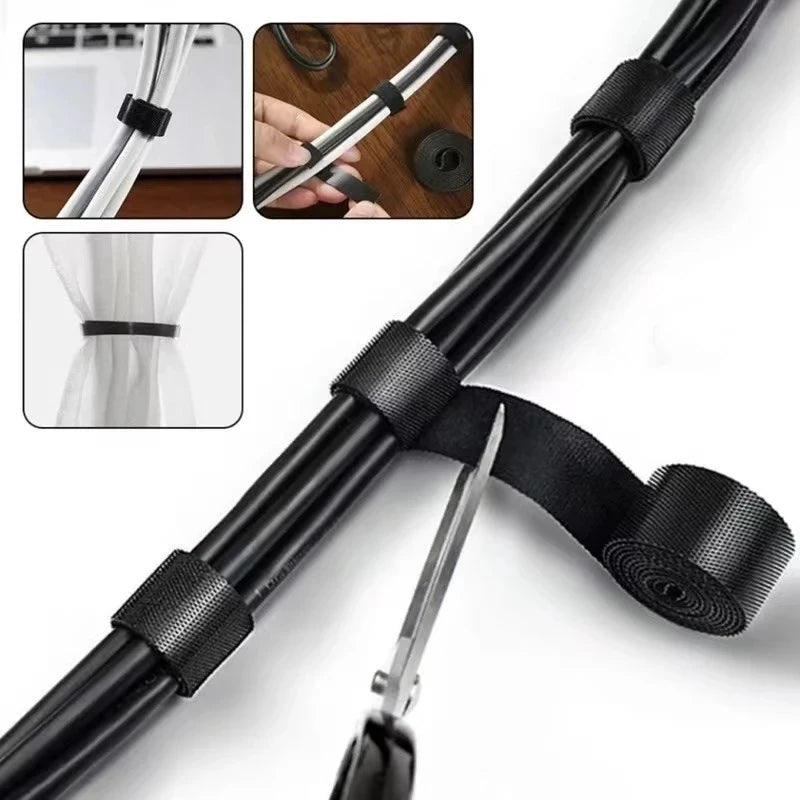 Reusable Cable-Tie Tape – Length and Color Options