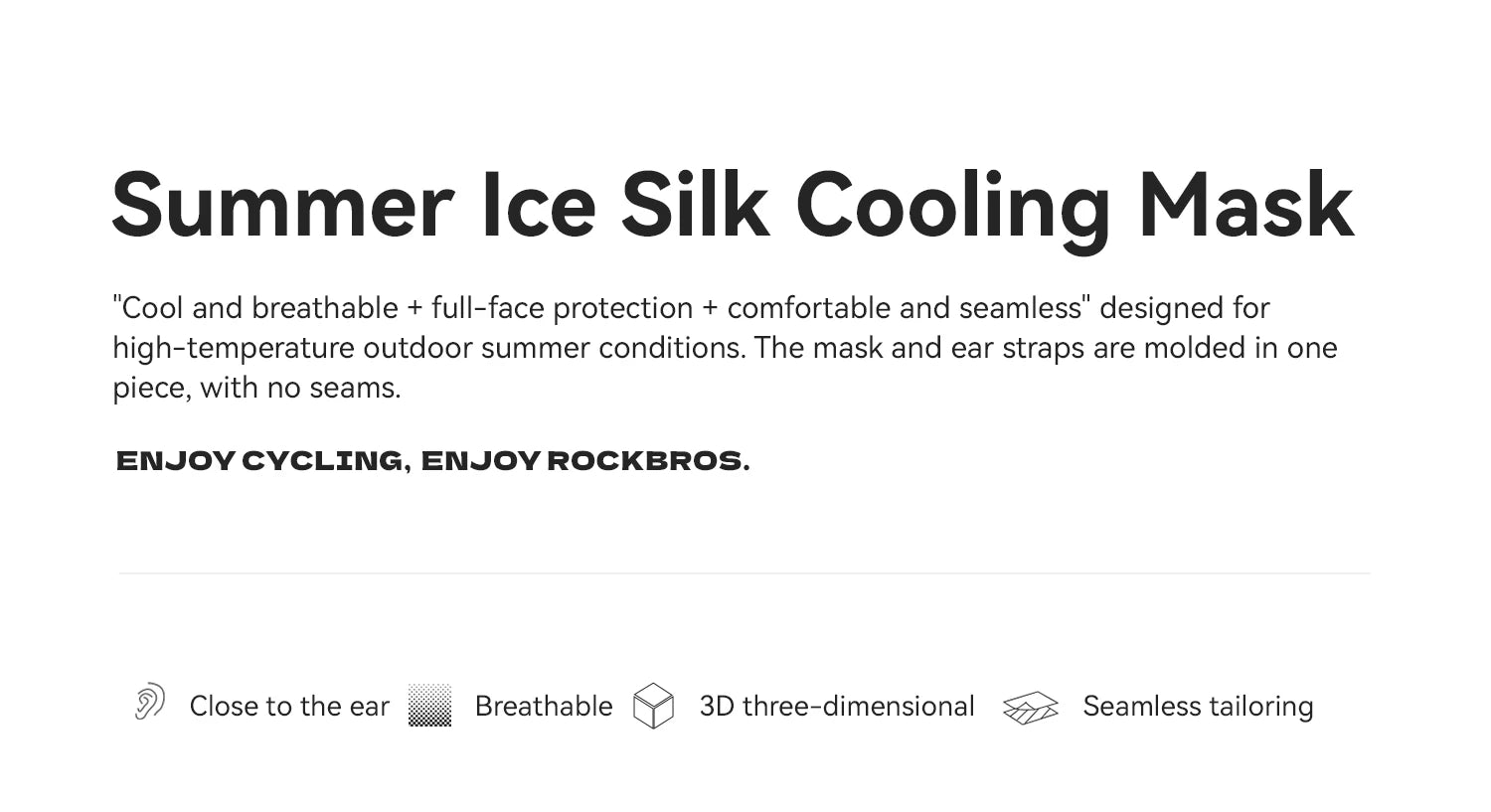 UV Protection Ice Silk Face Scarf Cycling Mask Neck Cover