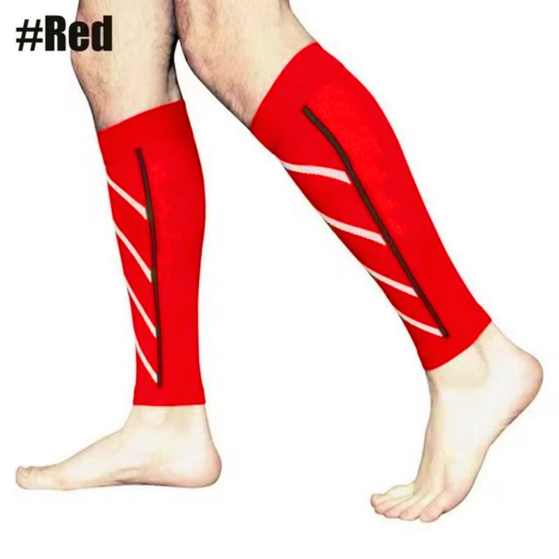 1 Pair Compression Calf Sleeves Running Leg Compression Sleeve Compression Socks for Shin Splint For Men Women 20-30mmHg 