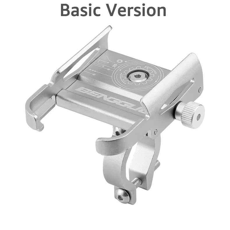 iBudim Bike Phone Holder 360 Rotation Bicycle Phone Holder for 4.7-7.0 inch Devices Motorcycle Handlebar Mobile Phone Stand 