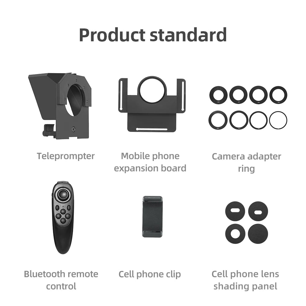 T1 Mini Teleprompter - Kit Options