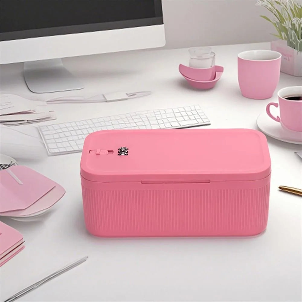 Combination-Lock Storage Box