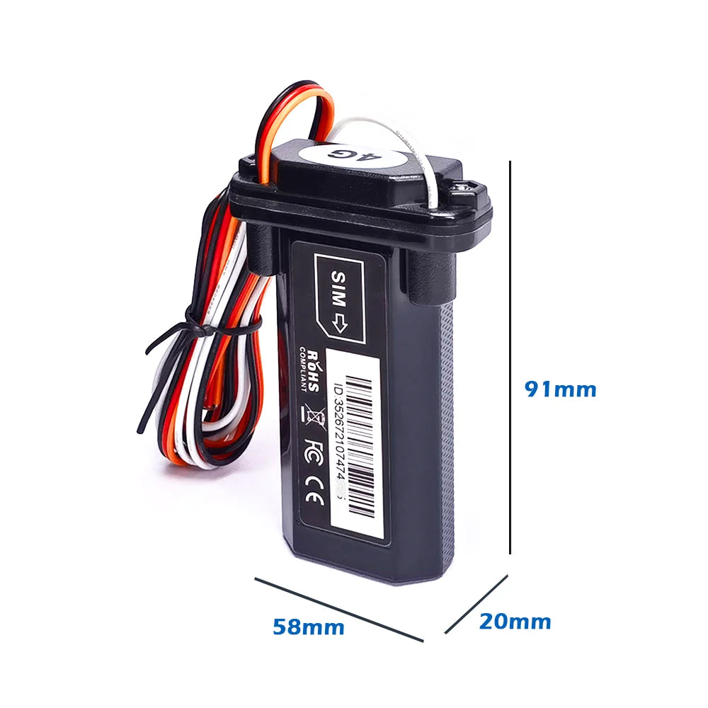 Waterproof 4G GPS Vehicle Tracker