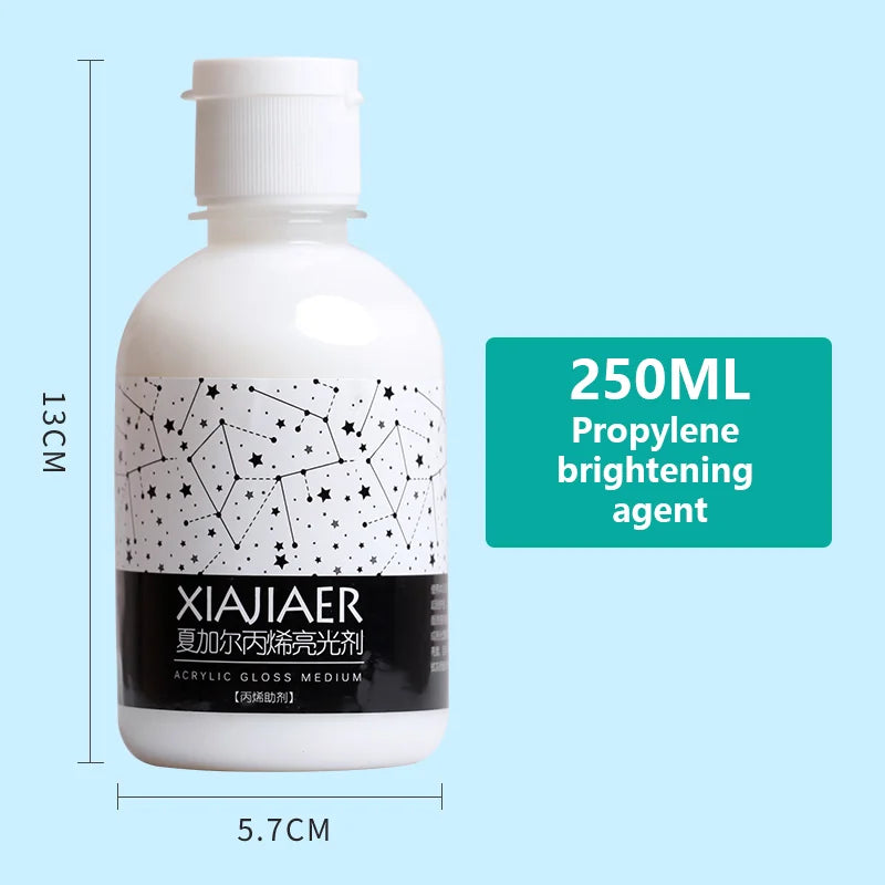 Set di pigmenti acrilici metallizzati perlescenti