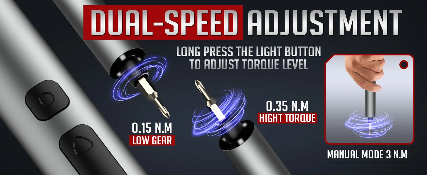 75 in 1 Precision Electric Screwdriver Set Cordless Magnetic Repair Tool Box with LED Light for PC iPhone Camera Watch Glasses 