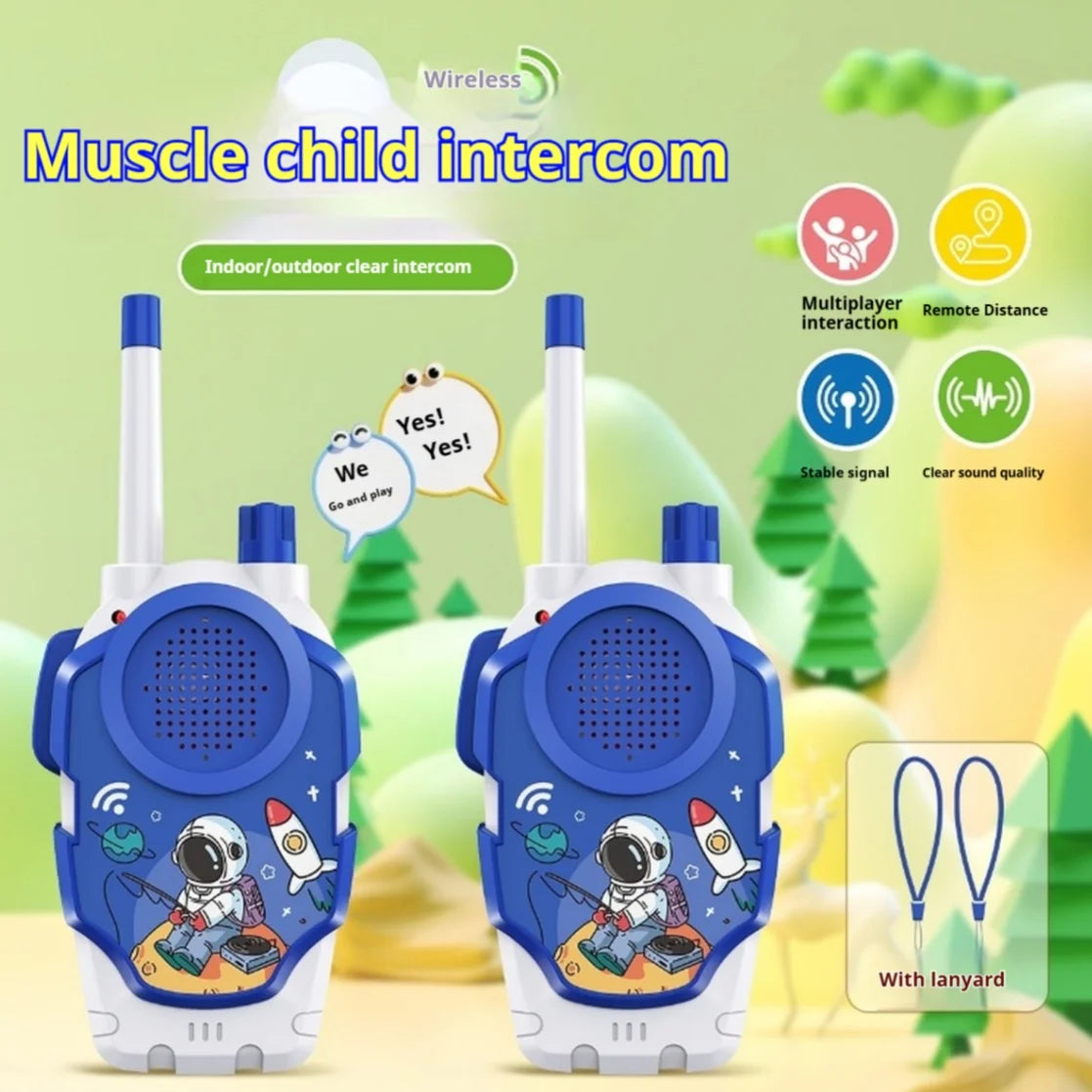 Toy Walkie-Talkie Pair, Design Options