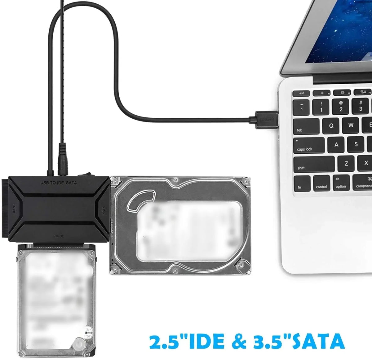 Adapter USB 3.0 do dysków SATA i IDE
