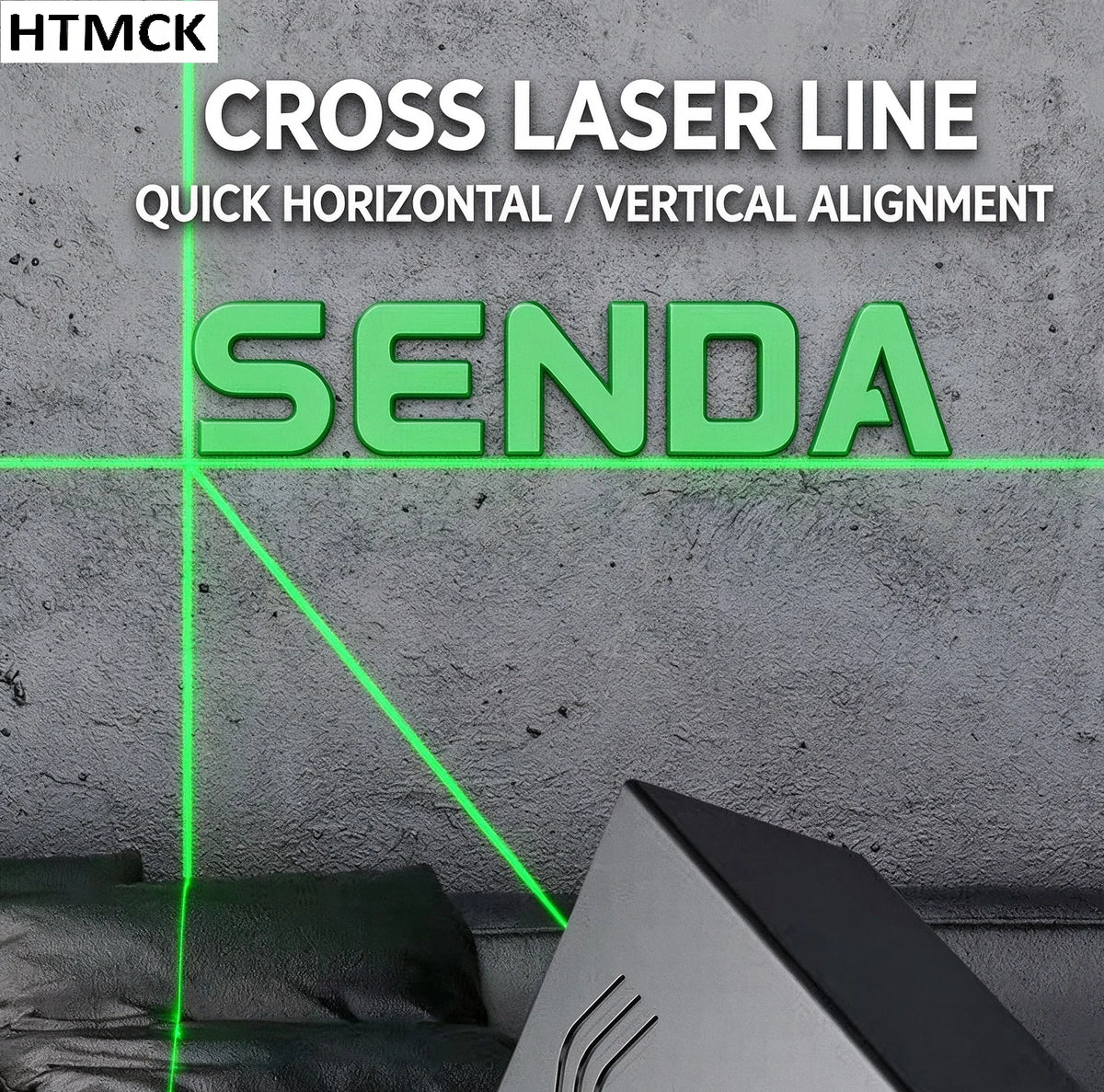 Rechargeable Cross-Line Laser Level - Colour Options