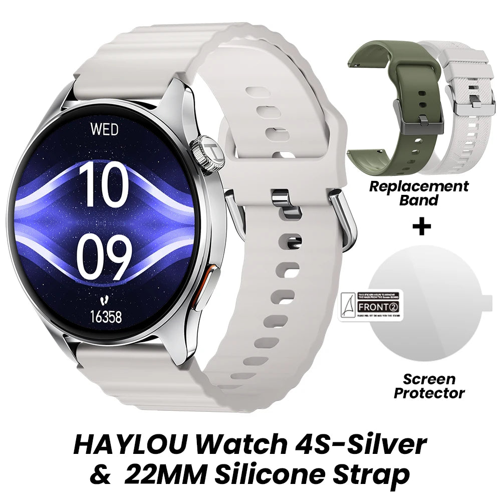 HAYLOU Watch 4S ceas GPS cu afișaj AMOLED de 1,43 inch