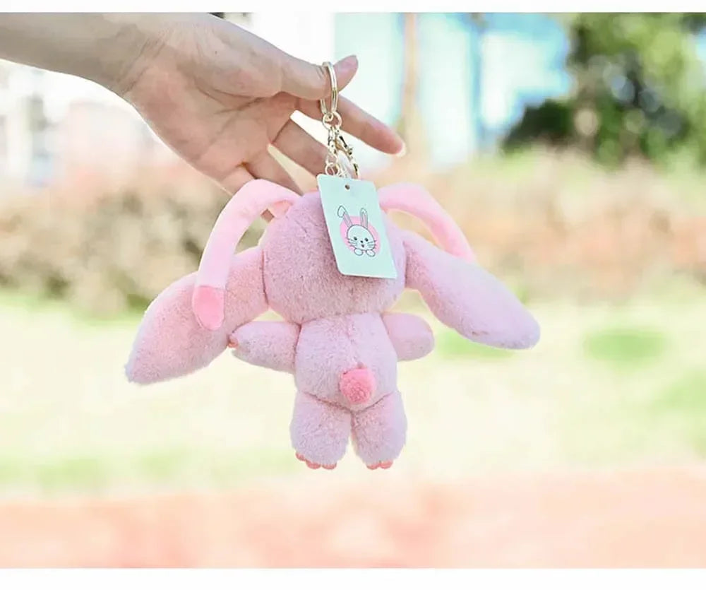 Stitch Plush Keychain – Cute Cartoon Bag Charm