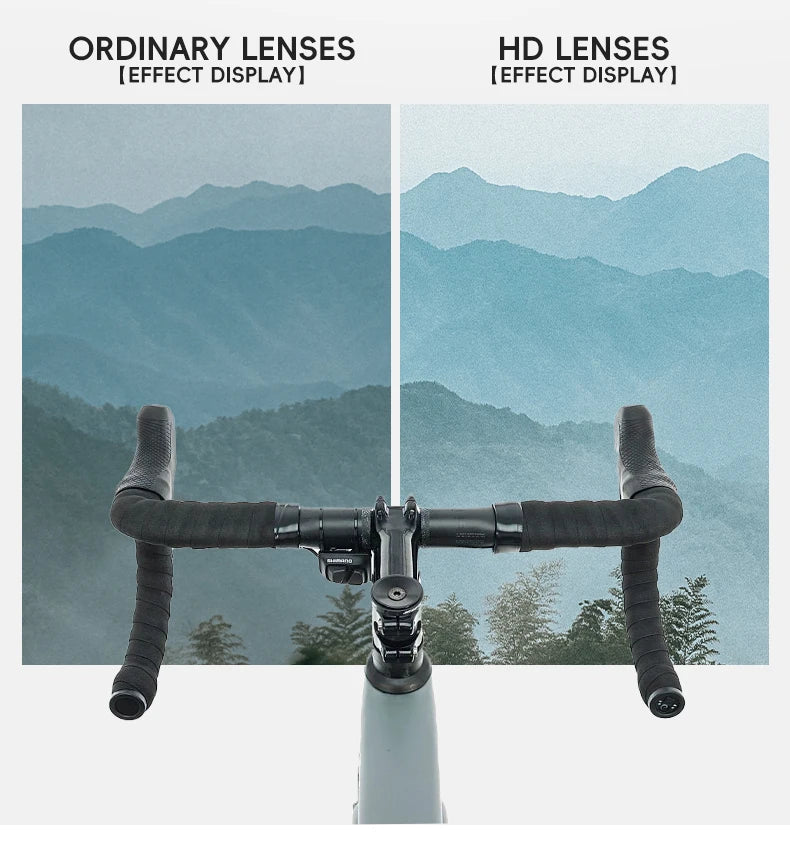 Photochromic Cycling Glasses with TR90 Frame