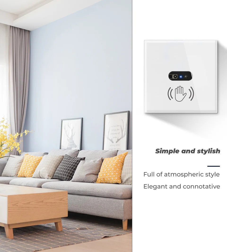 Infrared Sensor Wall Light Switch