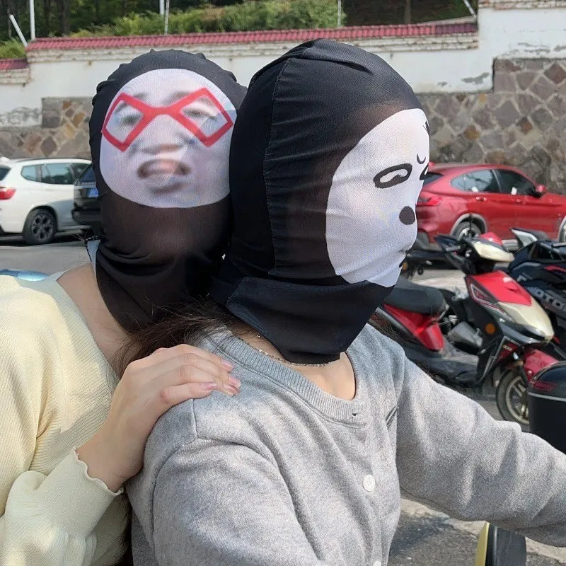 Realistic 3D Face Masks for Men Women Cosplay Mask Full Face Hip Hop Balaclava Hood Hat Headgear for Halloween Celebrity 